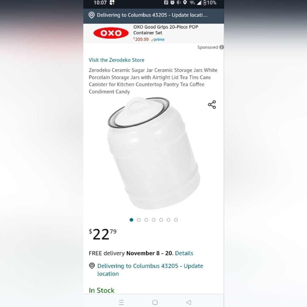Zerodeko canister
